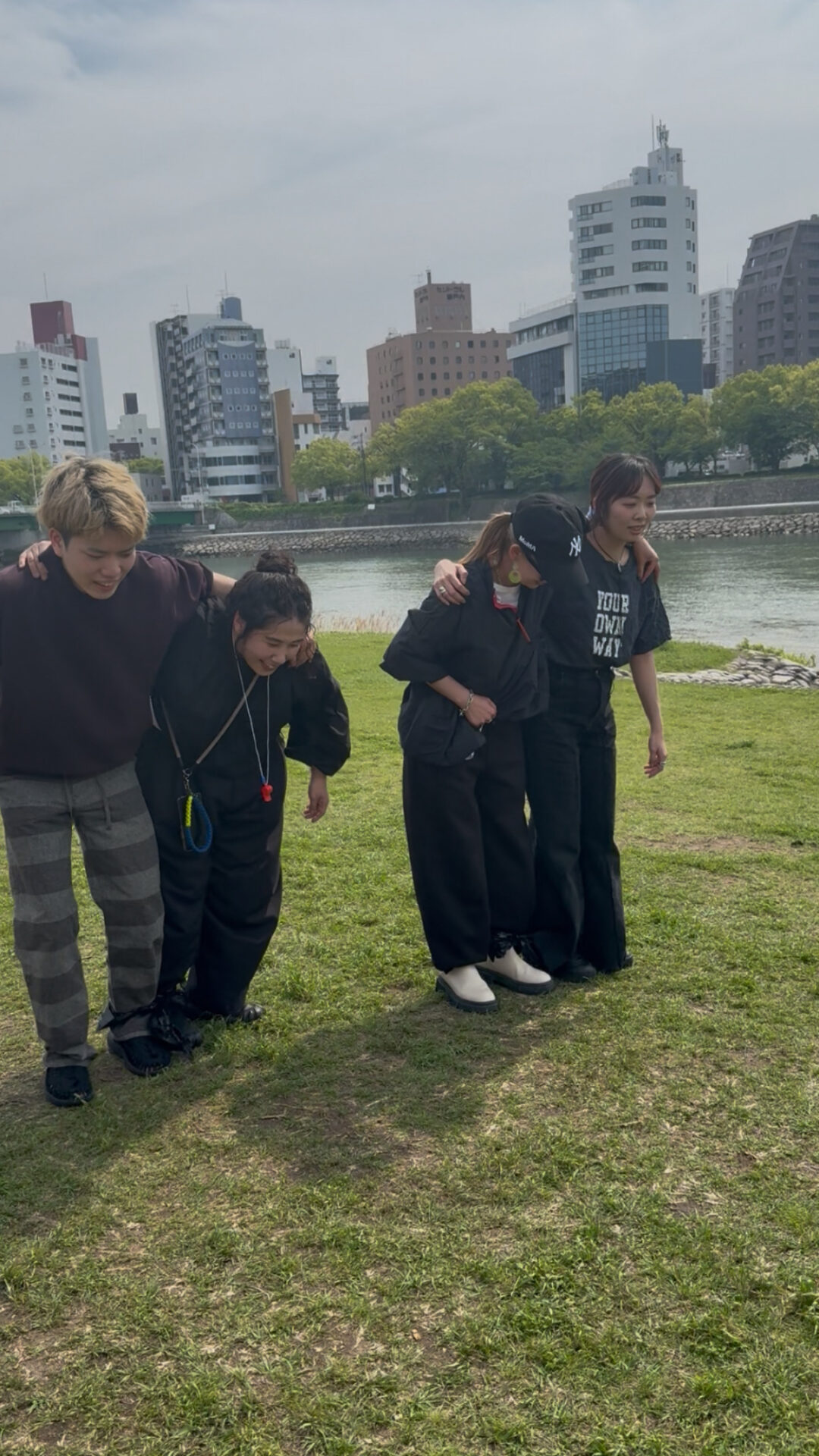 BBQ inエディオンピースウイング川沿い3