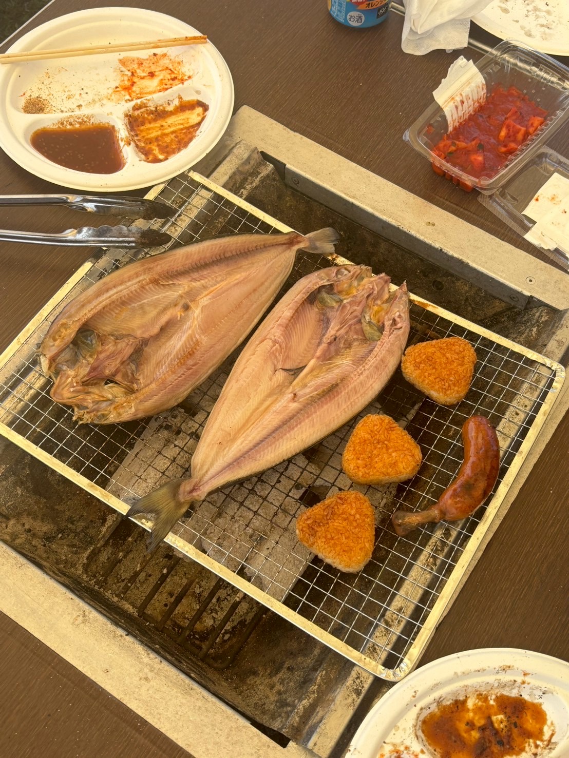 BBQ inエディオンピースウイング川沿い2