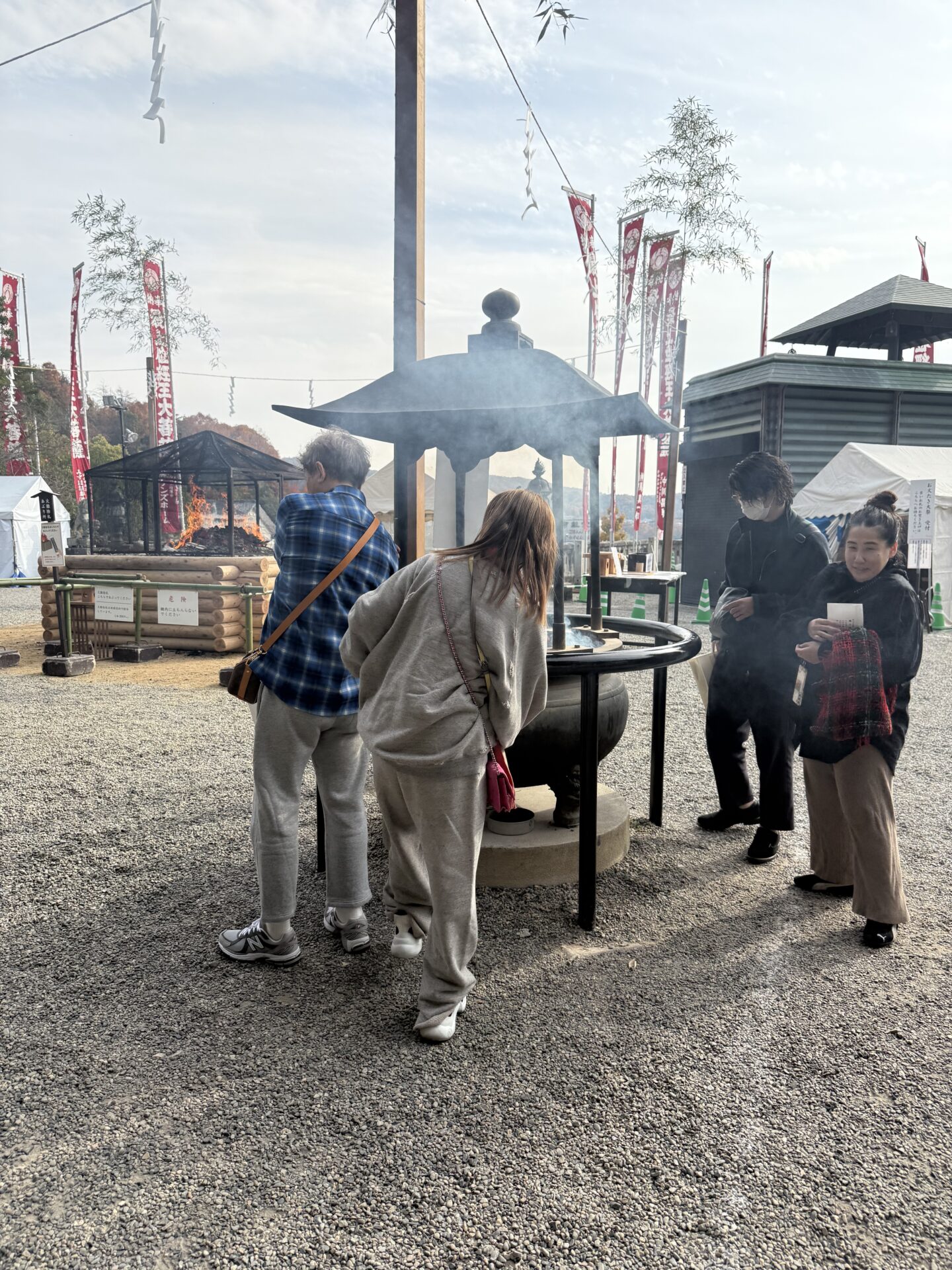 最上稲荷人事参拝