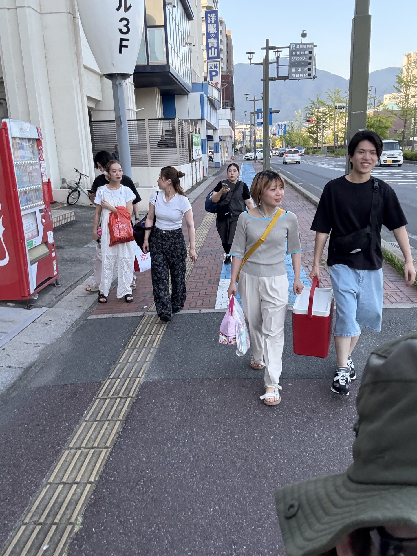 花火大会出発