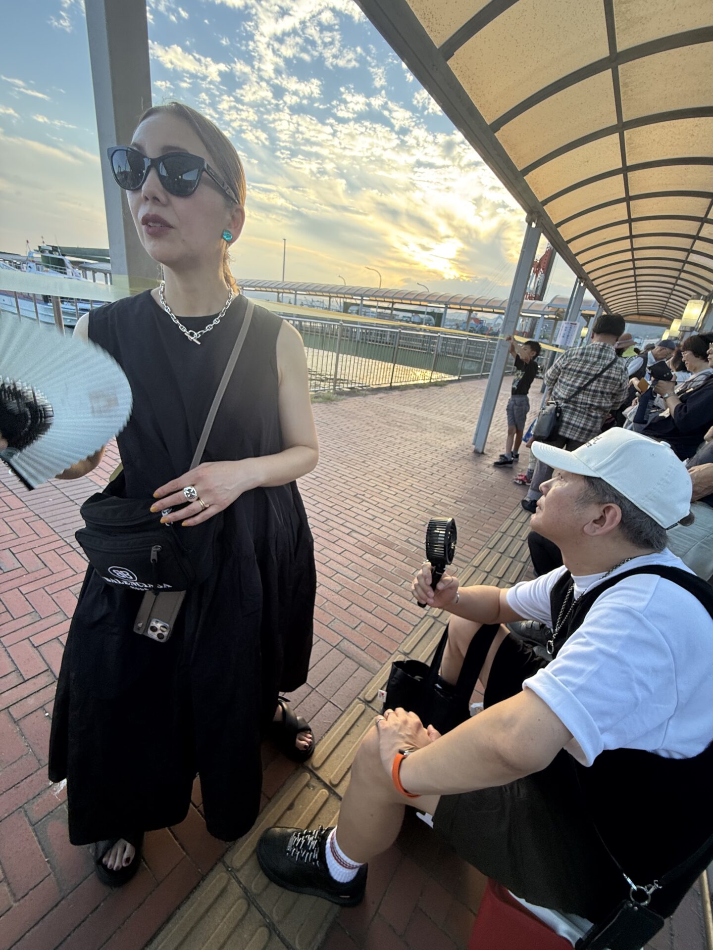 花火大会出発